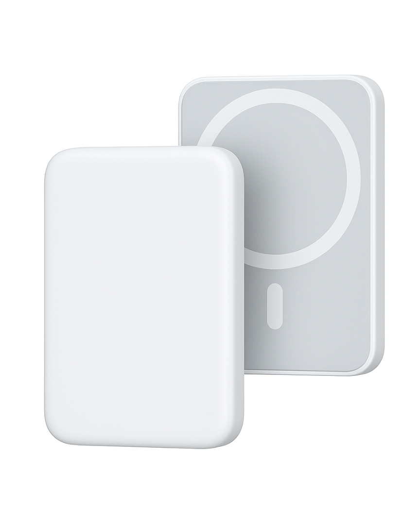 Broton 10,000mAh MagSafe Power Bank – Ultra-Slim, Snap-On Magnetic Charging for Effortless Power Anywhere