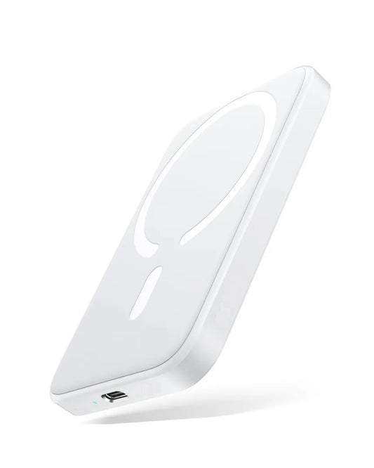 3000 mAh Broton Wireless Power Bank - Super Sleek, Magnetic, Fast-Charging Battery Pack
