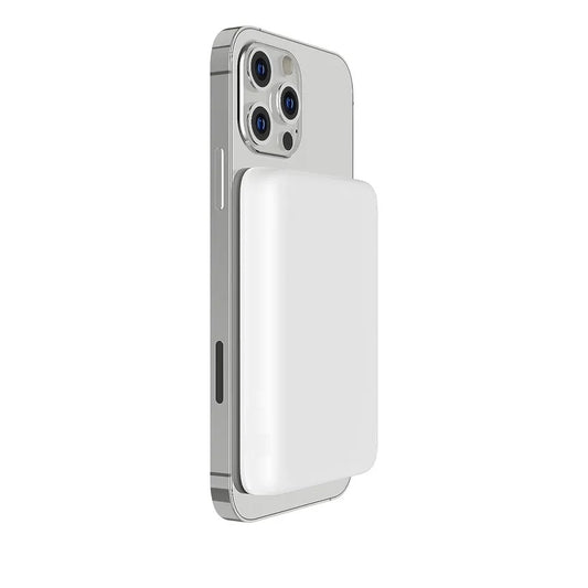 10000 mAh Broton Wireless Power Bank - Super Sleek, Magnetic, Fast-Charging Battery Pack