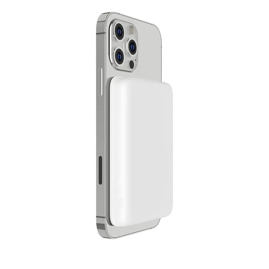 3000 mAh Broton Wireless Power Bank - Super Sleek, Magnetic, Fast-Charging Battery Pack