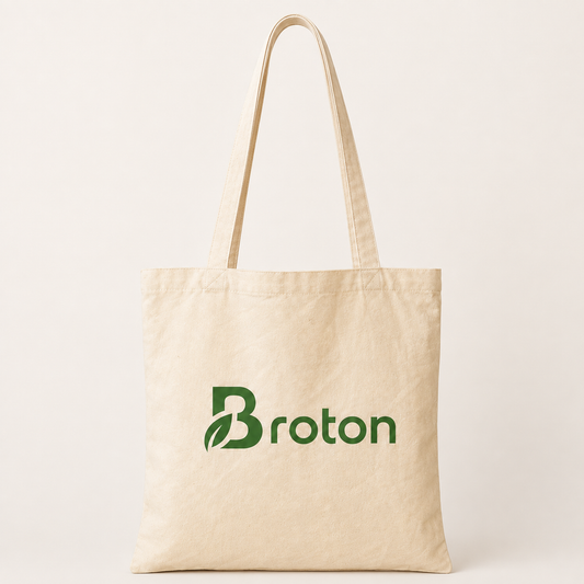 Unbleached Organic Cotton Tote Bag | Reusable Everyday | Eco-friendly Shopper