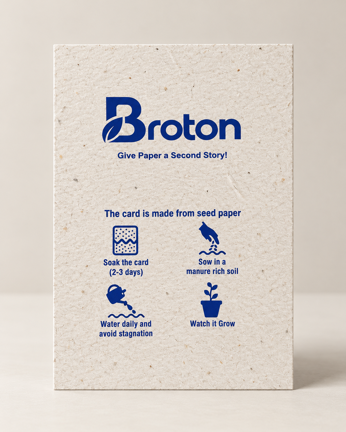 Plantable Pocket Notebooks · 100 pg · Fully Recycled Unbleached Paper